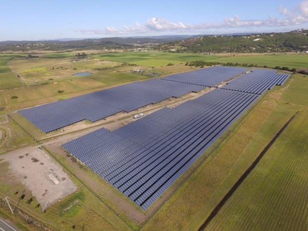 Sunshine Coast Solar Farm has won a major planning award.