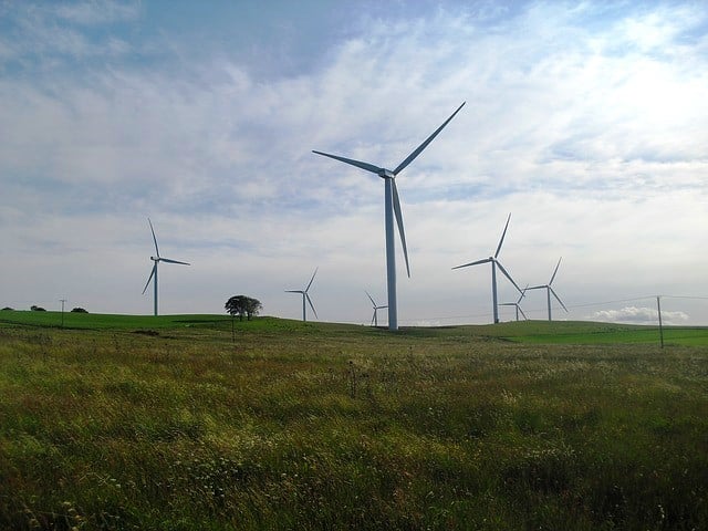 Modern wind turbines