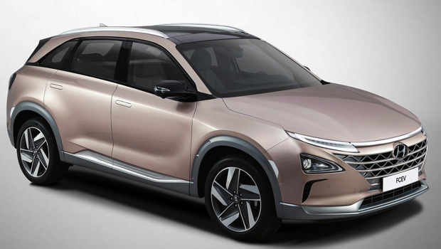 Hyundai Nexo SUV is a hydrogen-powered vehicle