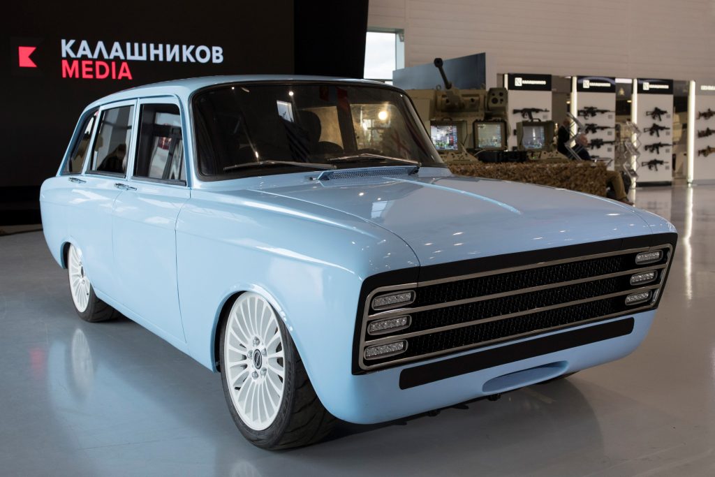 Russian electric vehicle made by Kalashnikov