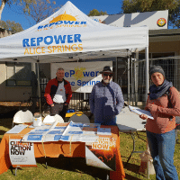 Alice Springs residents would pay to invest in solar farms.