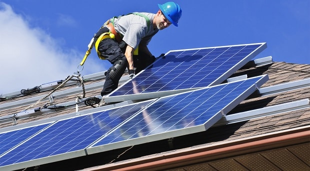 building energy efficient homes starts with having solar panels to generate electricity