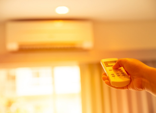 Air-conditioners ramp up to beat the summer heat, increasing electricity use.