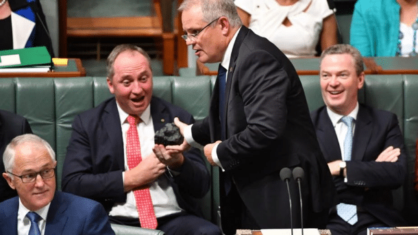 Climate Solutions Fund seems at odds with Scott Morrison's embrace of coal