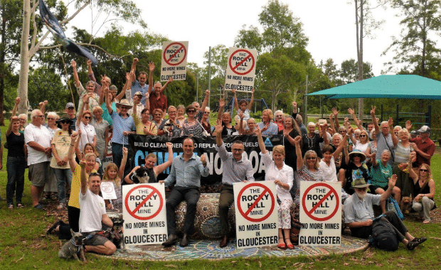 GHG emissions were imporant in the minds of these protesters