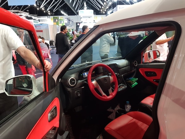 ACE Cargo EV interior at SEC 2019