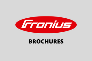 Fronius product brochures