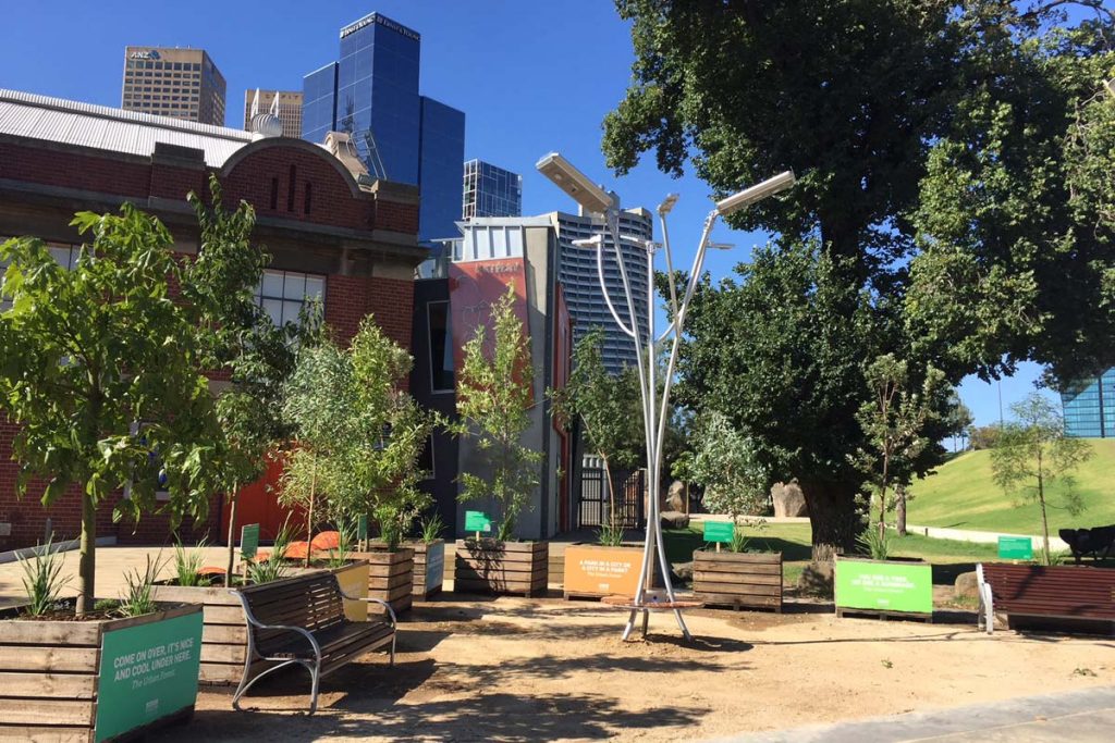 Melbourne solar tree LeadSun