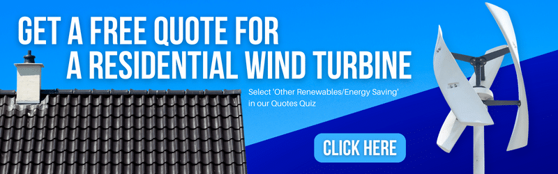 residential quotes for wind turbine