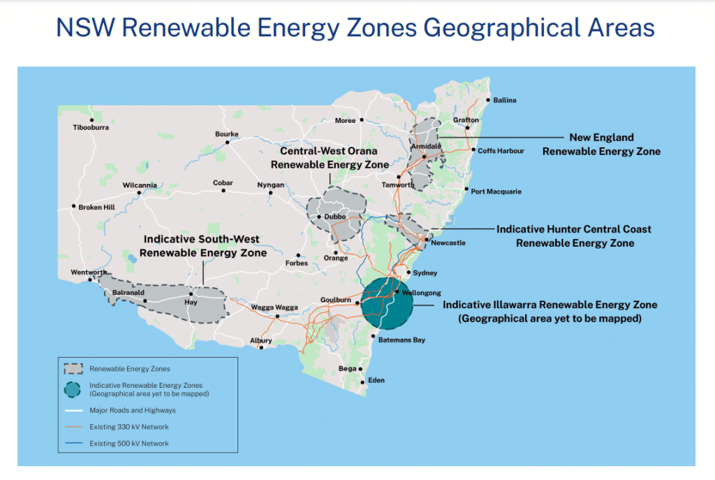 The first five Renewable Energy Zone