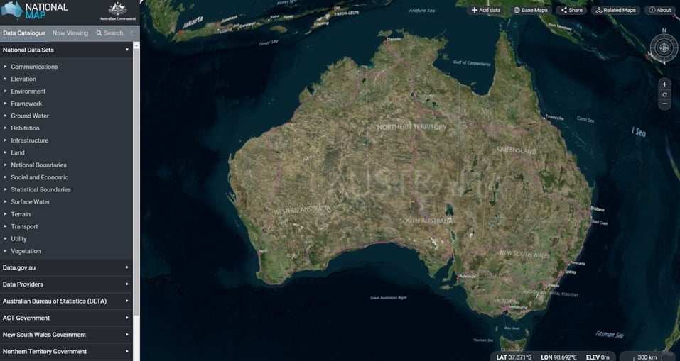 National map