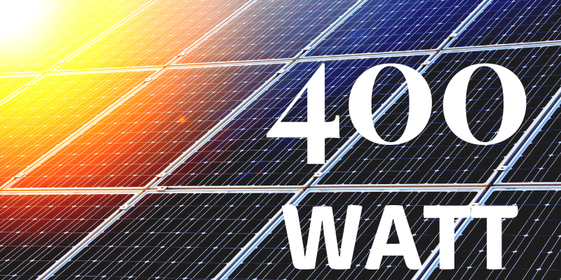 400w solar panels