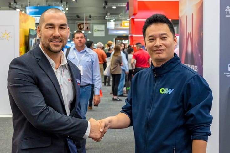 Co-founder and CEO of One Stop Warehouse (OSW) Anson Zhang, along with GoodWe Australia Country Manager Dean Williamson, signed a deal to deliver 2GW of products to the market. The agreement was reached at the recent All-Energy Australia Conference, the largest solar industry event in Australia.