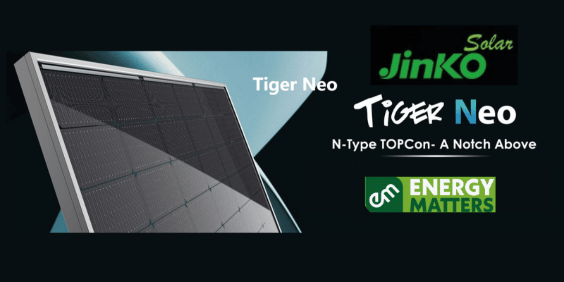 JinkoSolar Tiger Neo N-Type solar panel