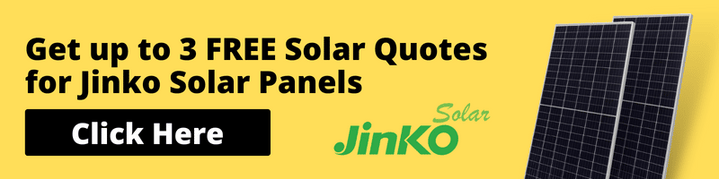 3 free solar quotes for JINKO solar panels