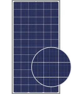 Polycrystalline solar panels