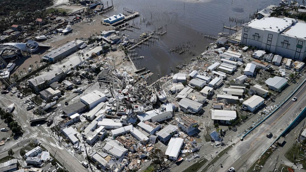 Hurricane Ian, Sept. 29, 2022, in Fort Myers, Florida
