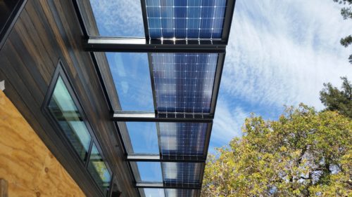 Definition of bifacial solar panels