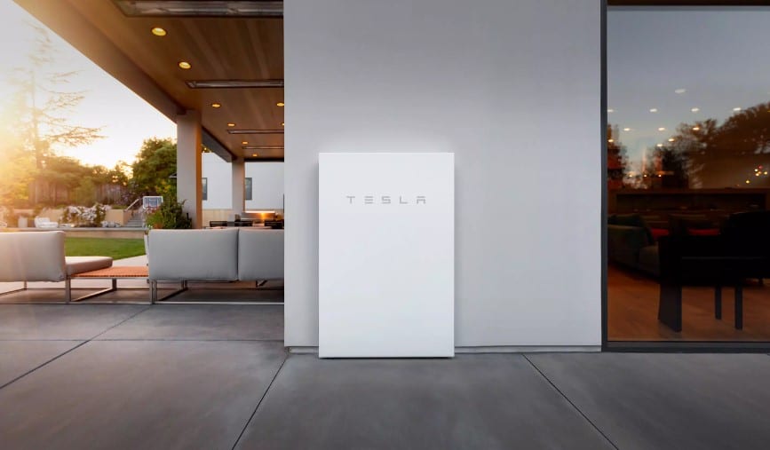 tesla home battery