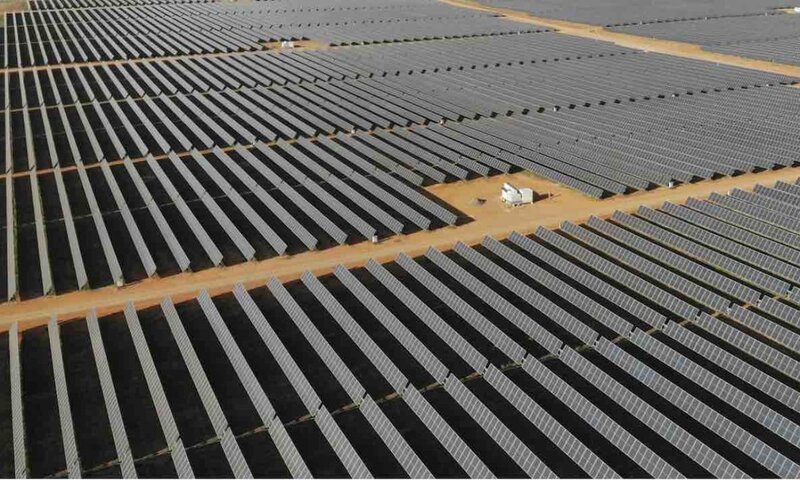 The Moura solar farm