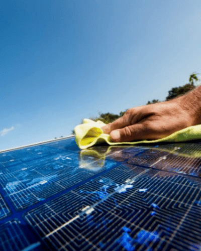 Clean your solar panels