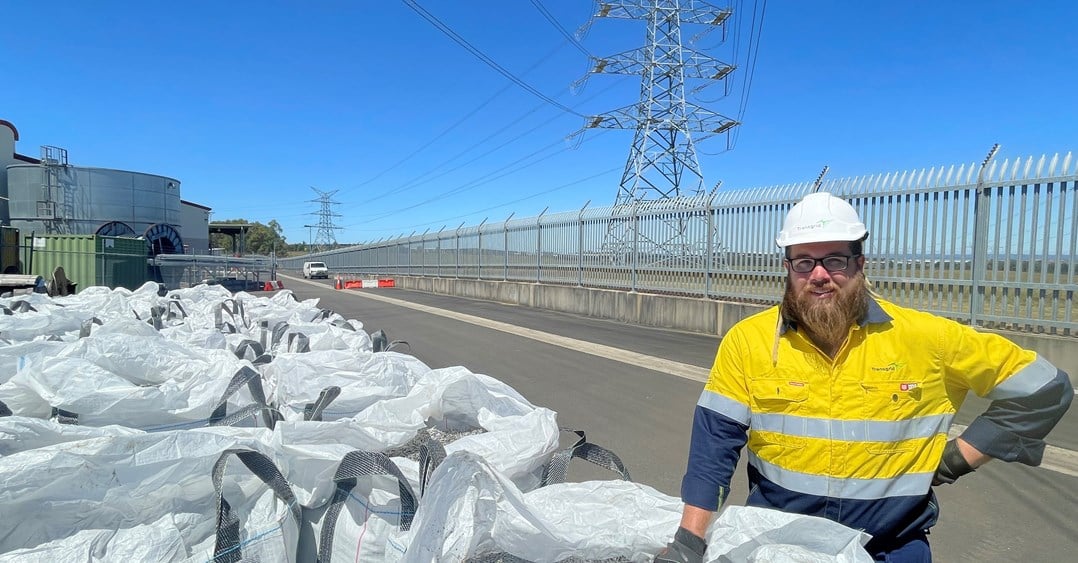 Transgrid - Newcastle Field Coordinator Mitch Coppock pitched the idea to Transgrid to use the system.