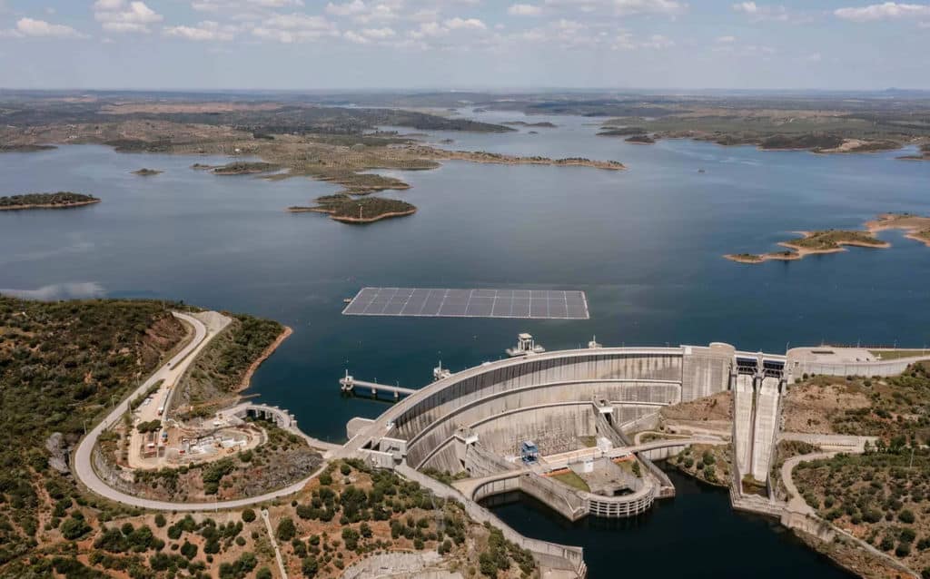 EDP - Portugal's Alqueva a 5MW floating solar PV