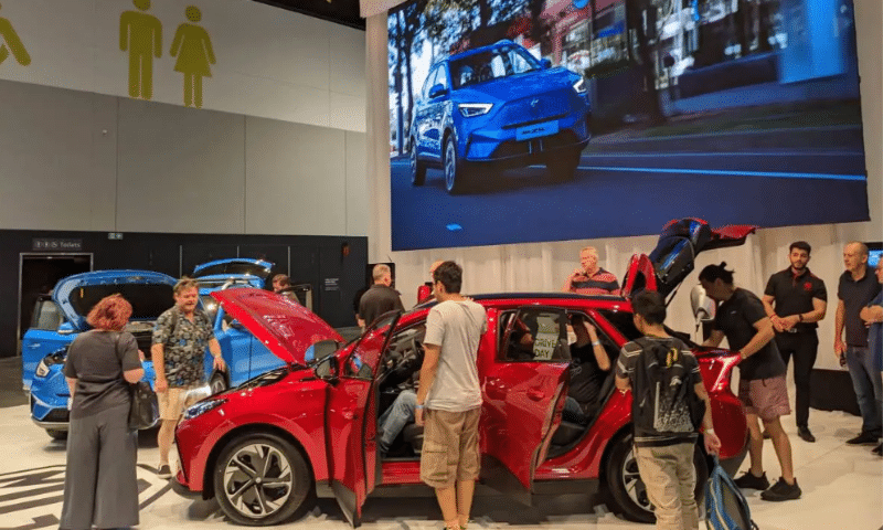 The MG4 was unveiled on Friday night by Fully Charged.