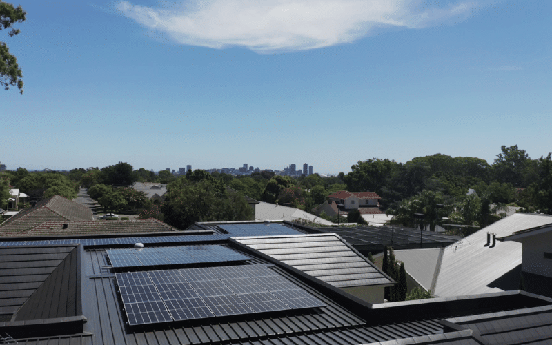 Solar panels installed by SunEnergy