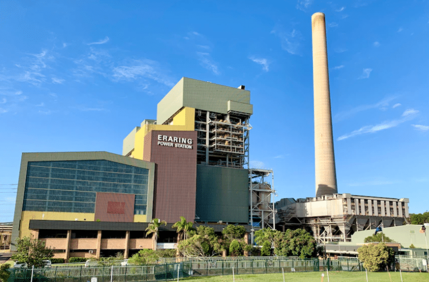Australia's largest coal-fired facility, Eraring Power Station, is located in Lake Macquarie
