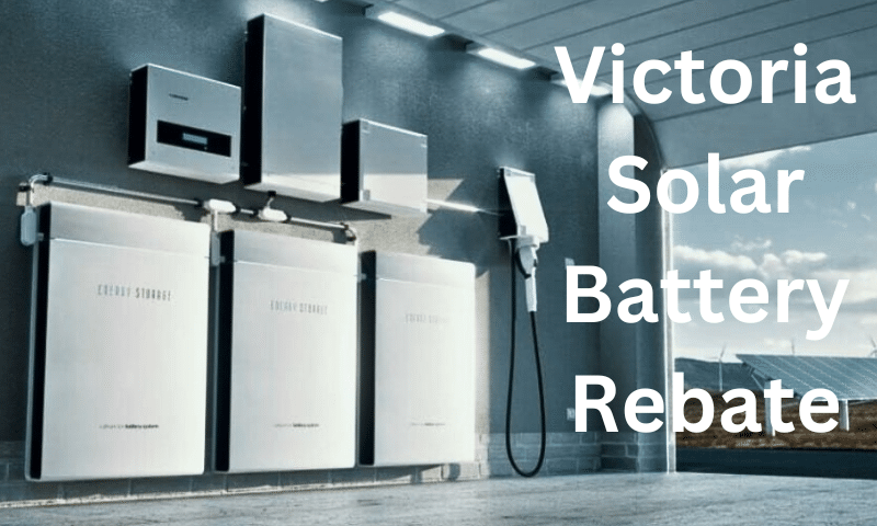 vic solar battery rebate
