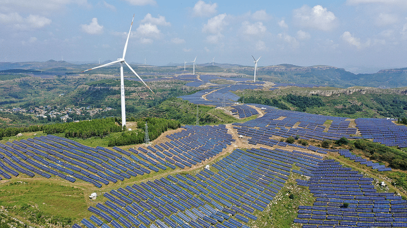 wind -photovoltaic power plants in Zaozhuang City China