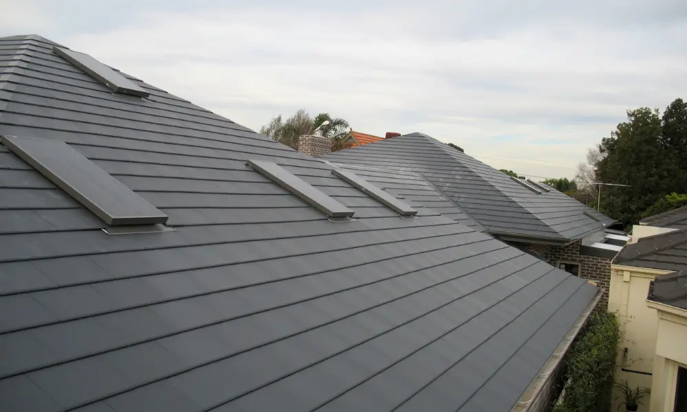 Slate roof