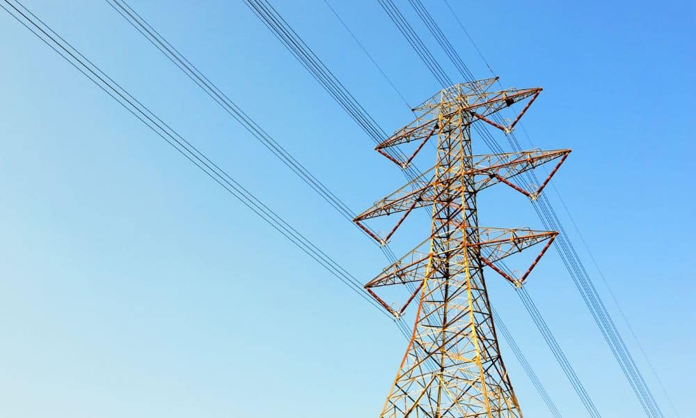 Australian power transmission lines