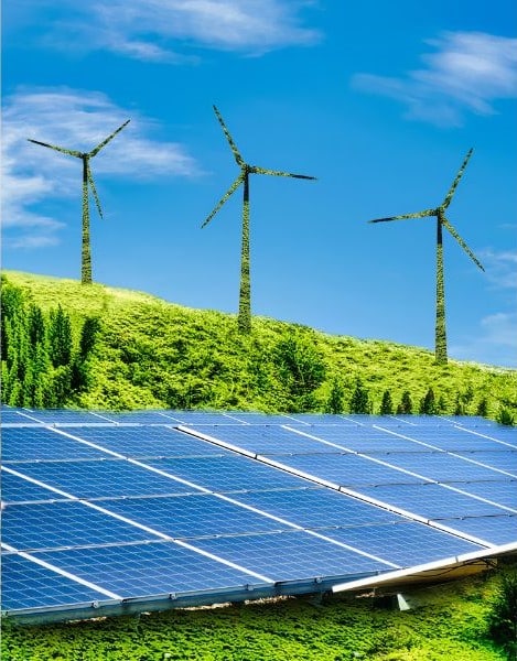 Renewable energy as the solution