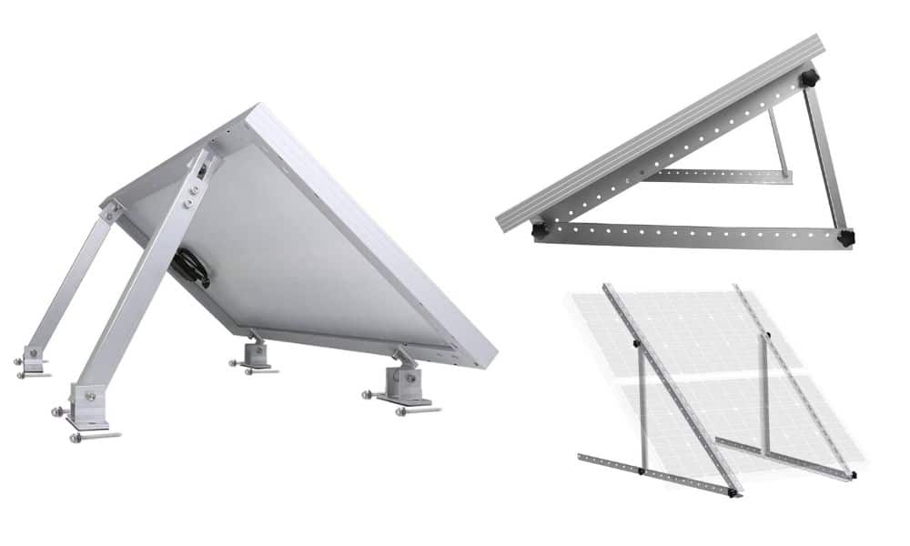 Types of solar panel tilt mounting brackets