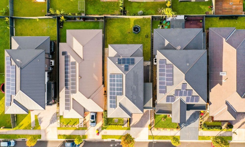 Residential solar on homes in 2024