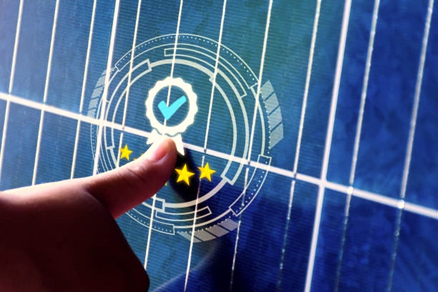 solar inspection after installation