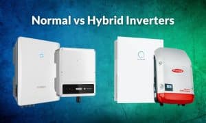 Normal grid-tied inverters vs Hybrid Inverters