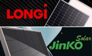 longi vs jinko solar panels