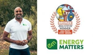 Energy Matters Bronze Stevie Award Winner