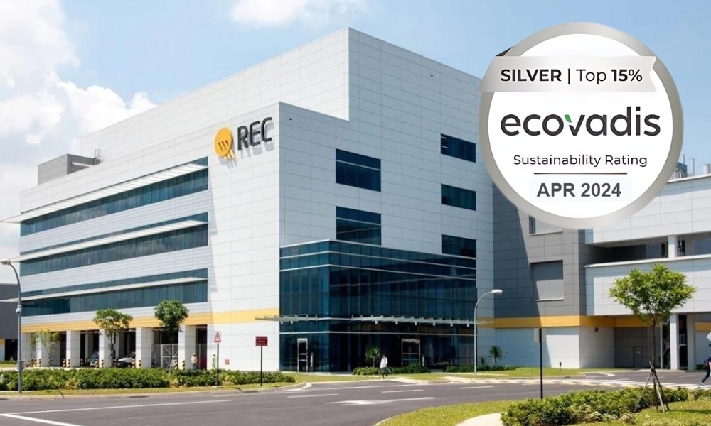 REC Group Achieves EcoVadis Silver Medal for Forward-Thinking ESG Initiatives