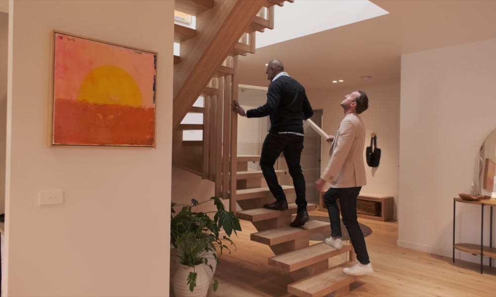 Open Homes Australia stairs house 5