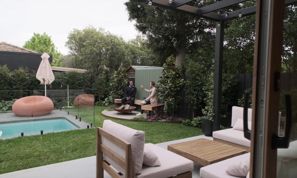 Open Homes Australia backyard pool house 5