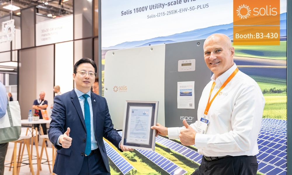 Solis Intersolar certification