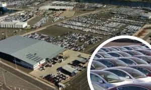 Tesla unsold EVs in Melbourne