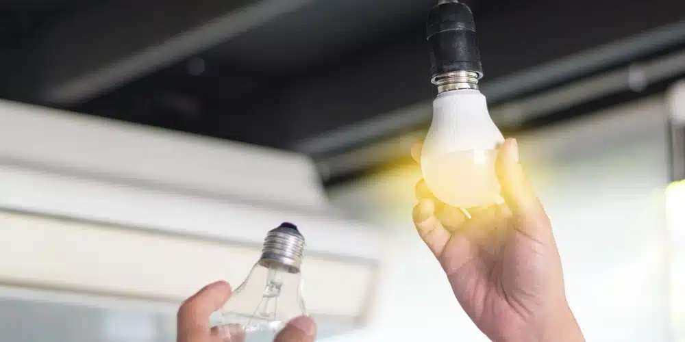 Replace your inefficient lighting with LEDs