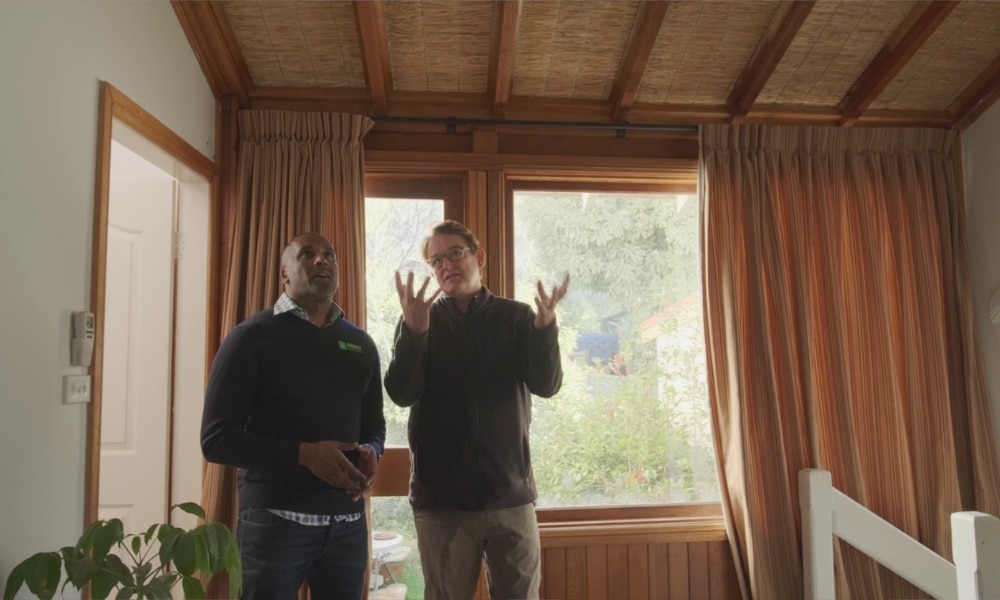 Open Homes Australia hemp curtains