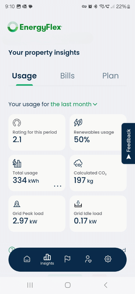 EnergyFlex App