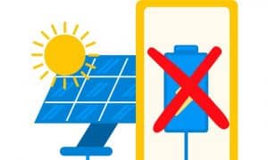 battery-free solar systems